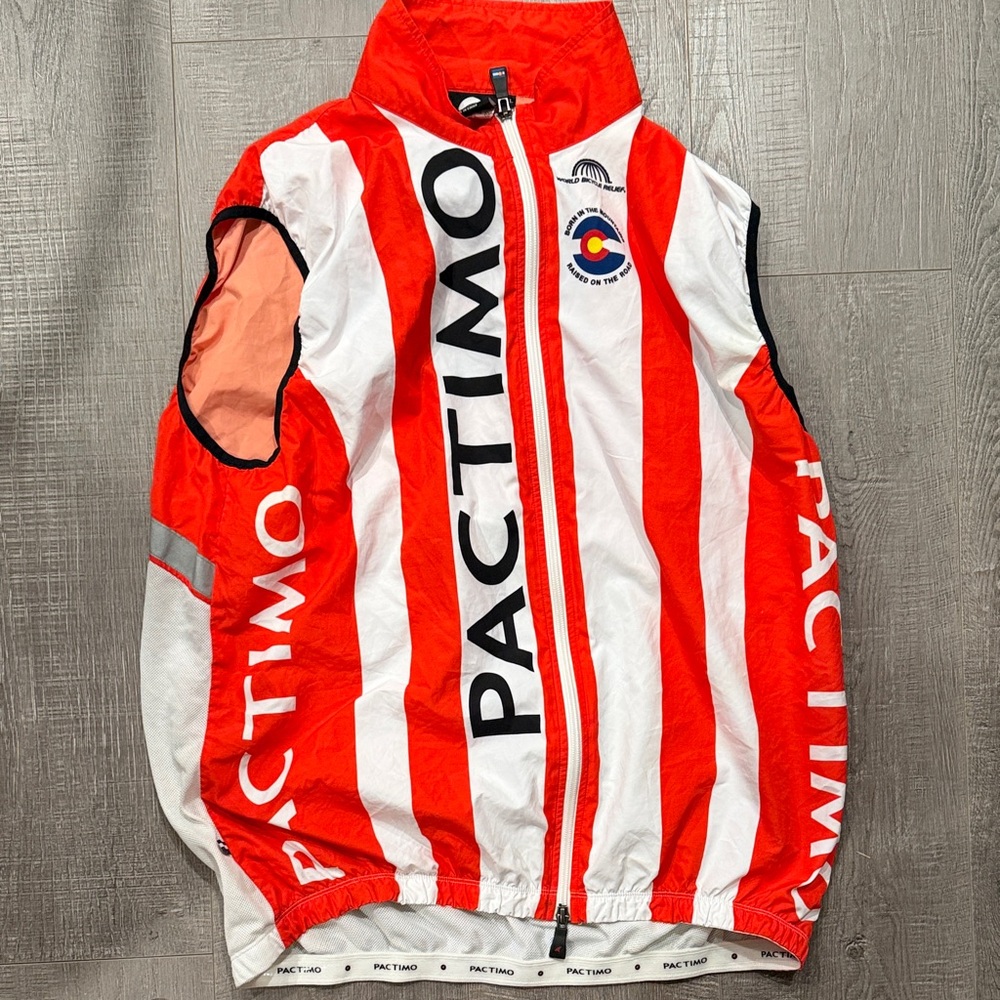 Pactimo Men’s Divide Lightweight Cycling Vest. Size 3XL